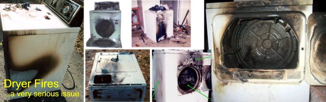 Dryer Fire Information - Lint Buildup and Improper Venting Create a Real Hazard